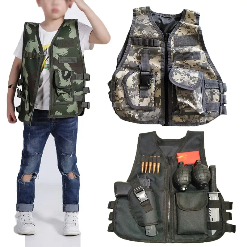 Outdoor Hunting Games For Kids - Kamizelka taktyczna dla dzieci na zewnątrz