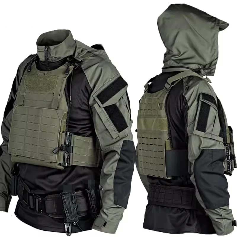 Hunting & Outdoor Supplies Vanderbijlpark - Męski taktyczny zestaw koszula i spodnie