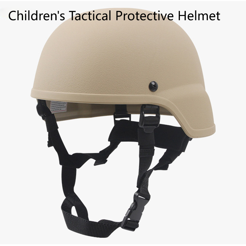 Outdoor Hunting Games For Kids - Dziecięcy hełm taktyczny, plastikowa ochrona głowy