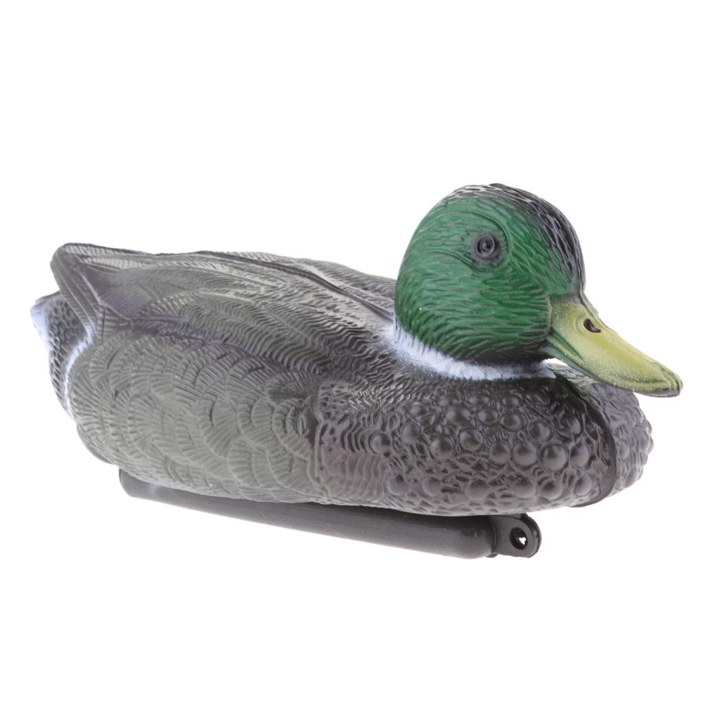 Decoy Duck Plastic - Realistyczna plastikowa kaczka-odstraszacz do ogrodu, na