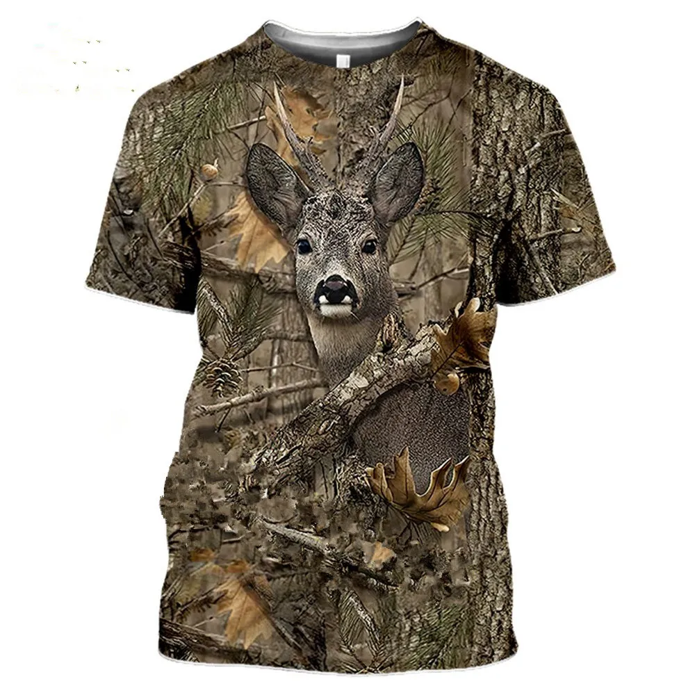 Outdoor Hunting Prints - Kamuflażowy myśliwski nadruk 3D zwierzęcy, sportowa