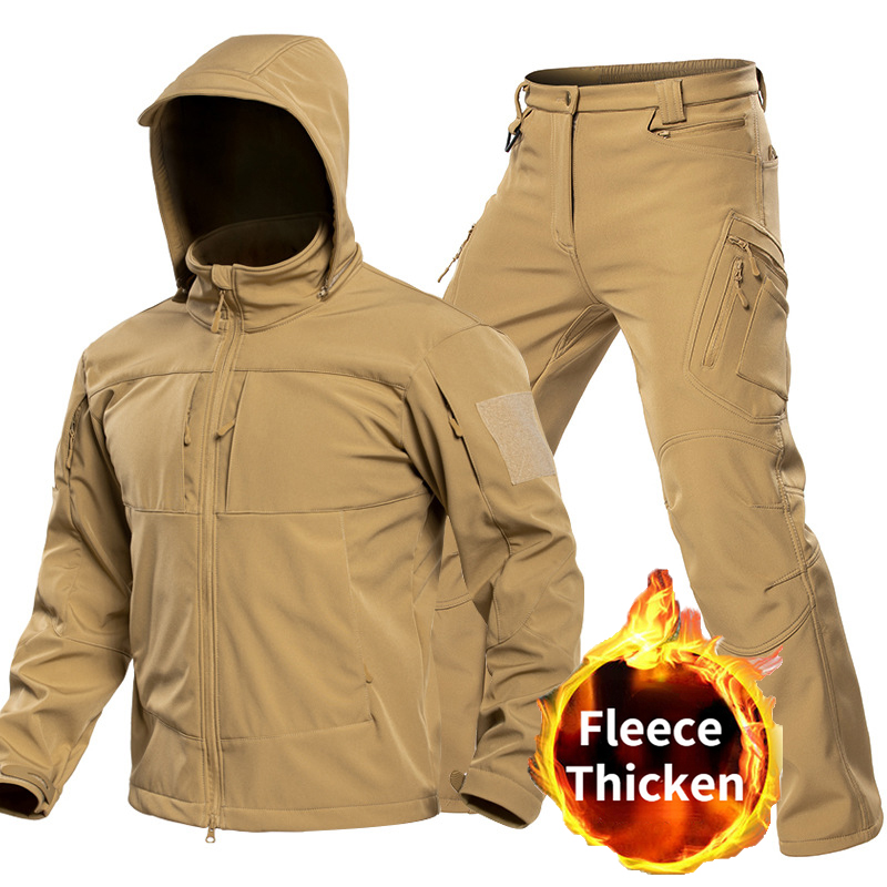 Męski taktyczny komplet softsh – Hunting & Outdoor Supplies Photos recenzja i cena