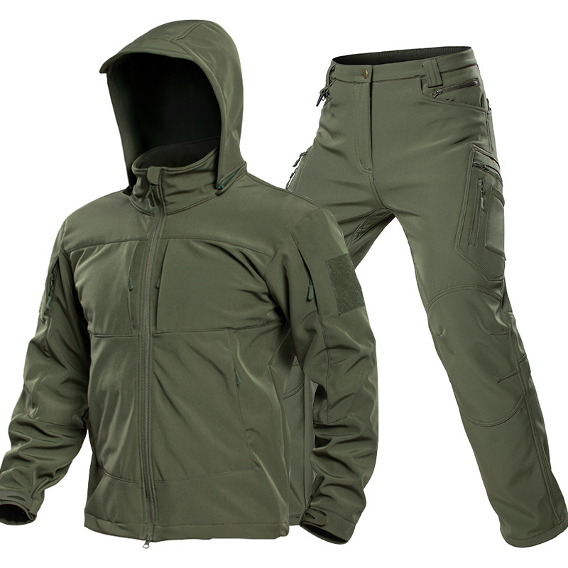 Męski taktyczny komplet softsh – Hunting & Outdoor Supplies Photos recenzja i cena