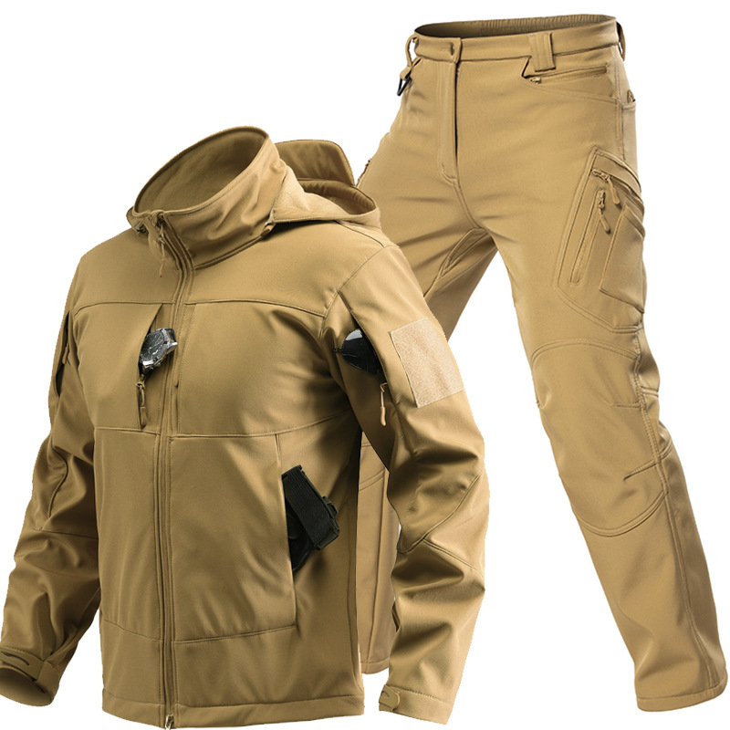 Męski taktyczny komplet softsh – Hunting & Outdoor Supplies Photos recenzja i cena