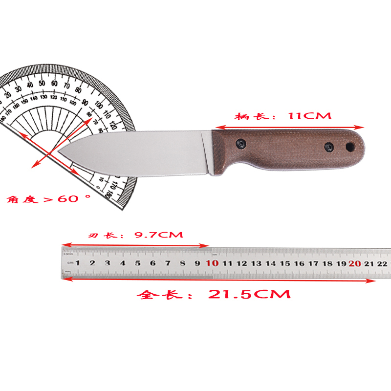 Nowy nóż DC53 z ostrzem lniany – Outdoor Hunting Gifts recenzja i cena