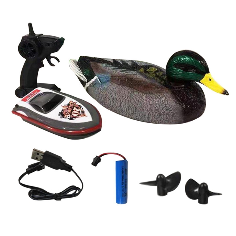 ABJL V201 RC Łódź-kaaczka 2.4G – Decoy Duck Plastic recenzja i cena