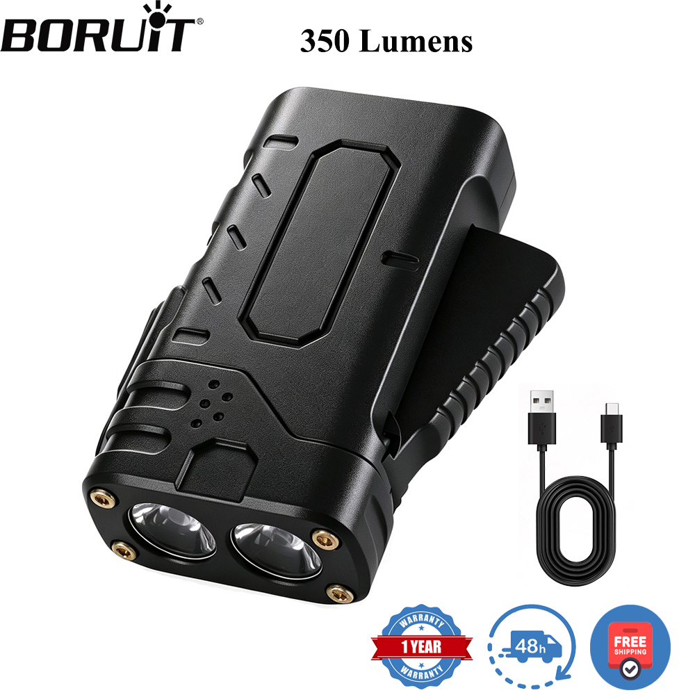 BORUIiT Ręczna latarka LED EDC – Outdoor Hunting Lights recenzja i cena