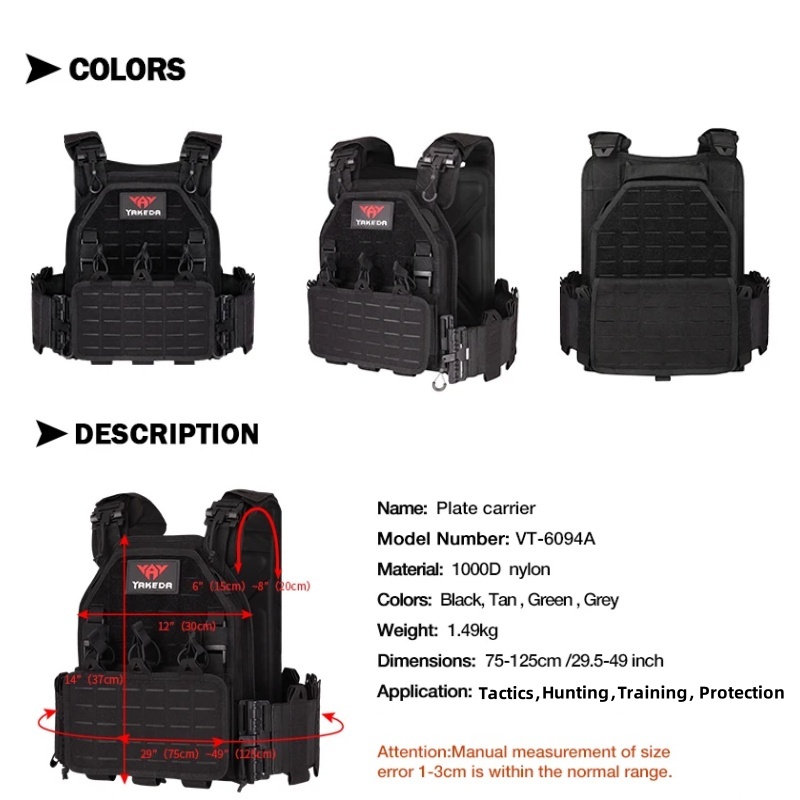 Kamizelka Taktyczna YAKEDA 609 – Outdoor Hunting Lights recenzja i cena