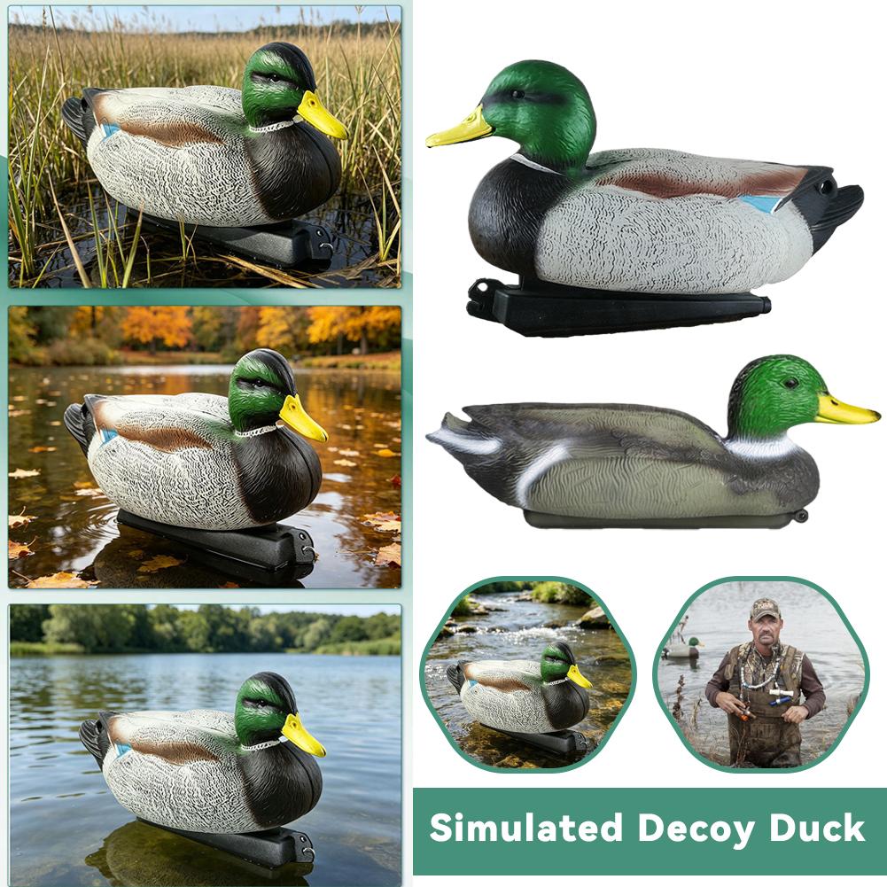 Pływająca kaczka-attrap 3D, re – Decoy Duck Plastic recenzja i cena