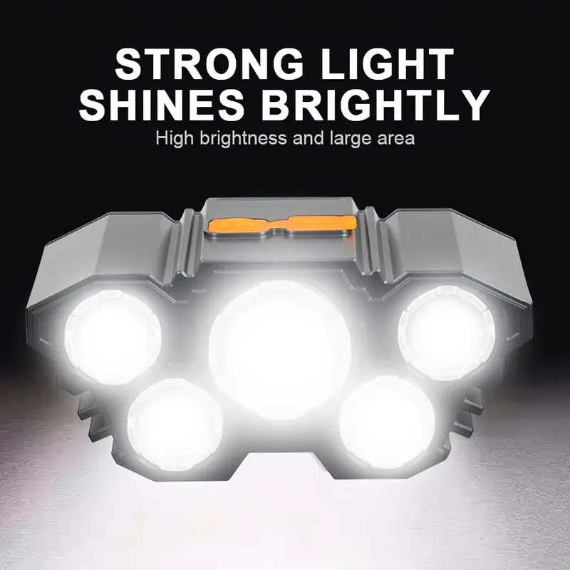 Przenośna latarka czołowa z 5  – Outdoor Hunting Lights recenzja i cena